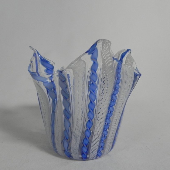 Fazzoletto Zanfirico Vase by Fulvio Bianconi for Venini, Venice, Murano, 1950s – Glass (photo 5 of 10)