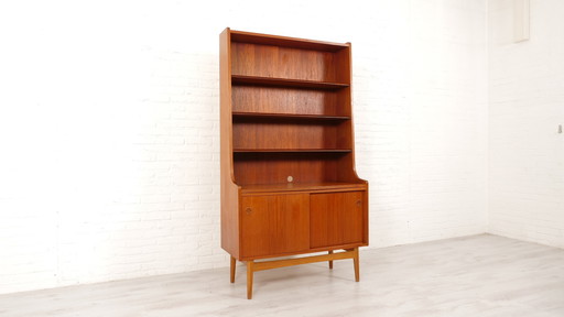 Vintage Highboard | Bookcase | Teak | Johannes Sorth