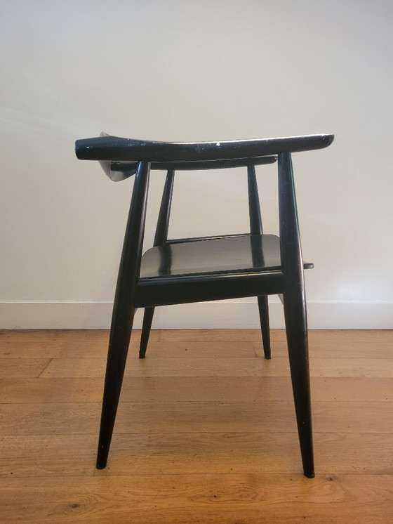 Image 1 of Sedia vintage CH35 di Hans J. Wegner per Carl Hansen 1959