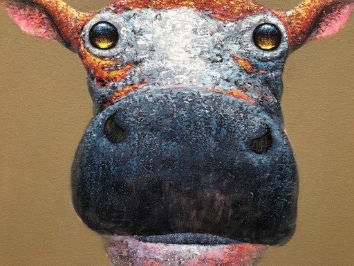 Wang Zhi Wu painting on canvas