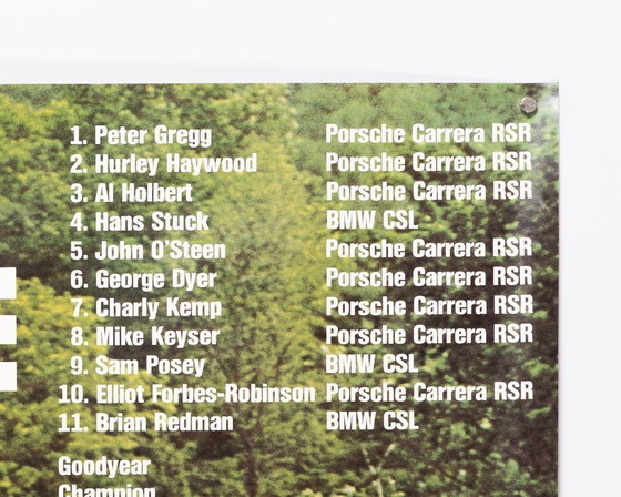 Image 1 of Porsche IMSA Camel GT Challenge Cup – 1975 – Original Vintage Motorsport Poster by Erich Strenger – Racing Wall Art – 76x102 cm