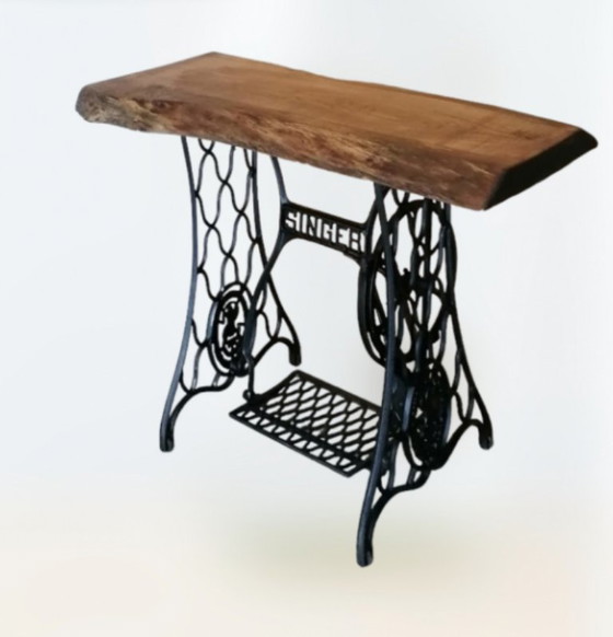 Image 1 of Singer industrial side table