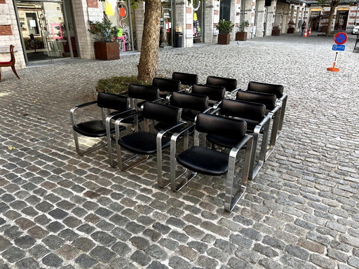 12 "Silver Chairs", von Ereo Aarnio, für Mobel Italia, 1968