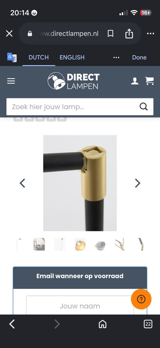 Image 1 of Lampada da terra Light&Living Borre (come nuova)
