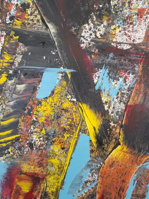 Abstract Modern Art - Abstract896 – schilderijen tekeningen, Canvas (photo 2 of 8)