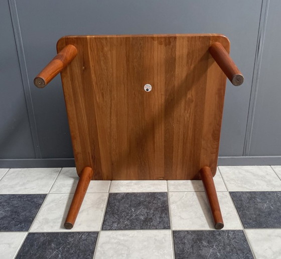 Image 1 of Table carrée en teck de Glostup, Danemark, années 1970