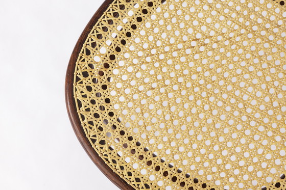 Image 1 of Thonet Stuhl Nr. 19 mit Wiener Rohrstock 1880er Jahre - Engelsstuhl - Schreibtischstuhl