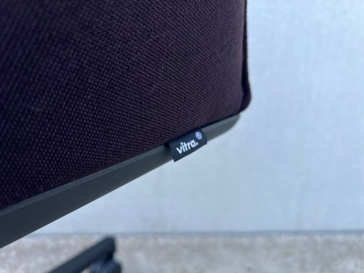 Sedia da ufficio Vitra con scocca morbida