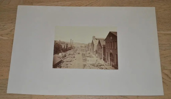 Zwei Albuminabzüge 19. Jh. Frankreich, Le Creusot - die Schneider Fabriken - Fotograf Larcher – Fotografie (photo 6 of 9)