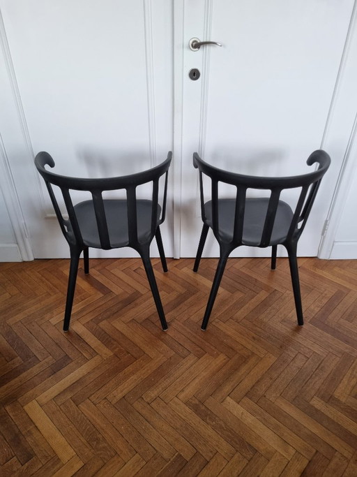 2x IKEA PS 2012 – fauteuils, Plastic, Wood (photo 2 of 5)