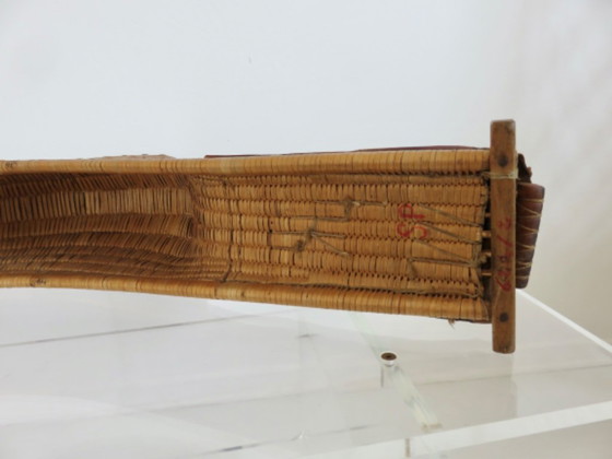 Oude chistera grote handschoen - 62cm - Baskenland, Frankrijk – Decoratieve objecten, Leather, Wood (photo 14 of 16)