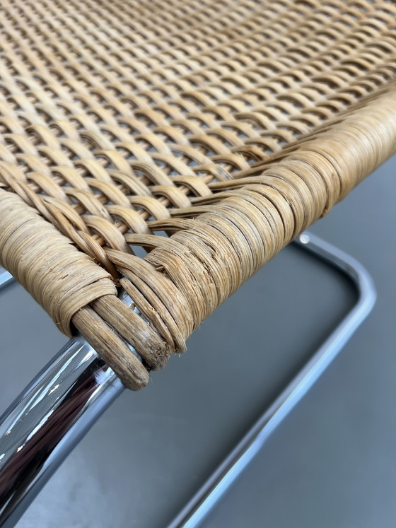 Image 1 of Thonet MR20 armchair Mies van der Rohe wickerwork 1960s S533 Bauhaus design