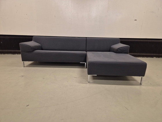 Image 1 of Rolf Benz - Freistil 180 - Corner Sofa - Anthracite - Fabric Ottoman