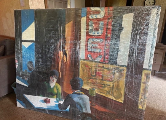 Chop Suey Oil on Canvas Hopper – Paintings & Drawings (photo 2 of 5)