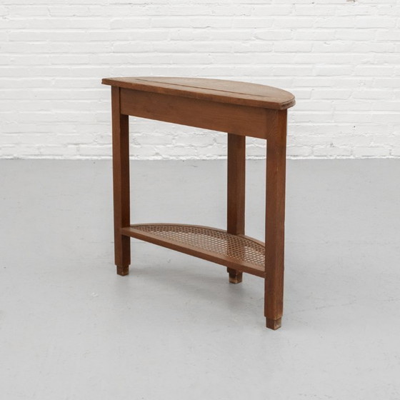 Image 1 of Oak Console Table 30s