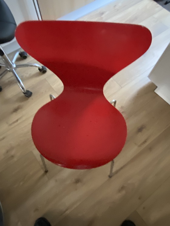 Image 1 of 3x Arne Jacobsen/ Fritz Hansen Schmetterlingsstuhl Serie 7