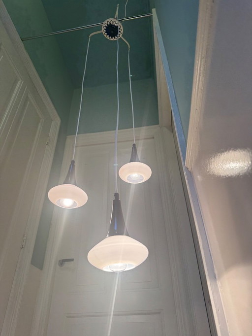 Vintage cascade pendant lamp, 1960s.