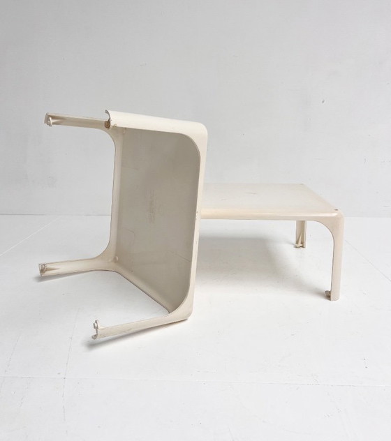 Image 1 of Set van 2 Artemide Demetrio 45 bijzettafels van Vico Magistretti, 1960's