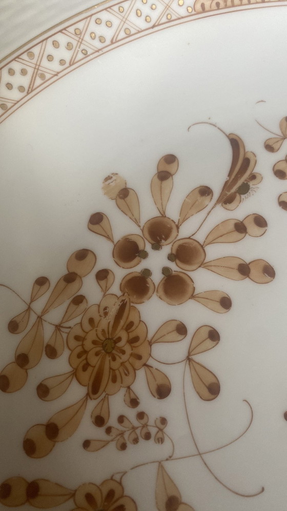 4 Grandi piatti fondi in porcellana di Herend – Stoviglie, Porcelain (photo 4 of 5)