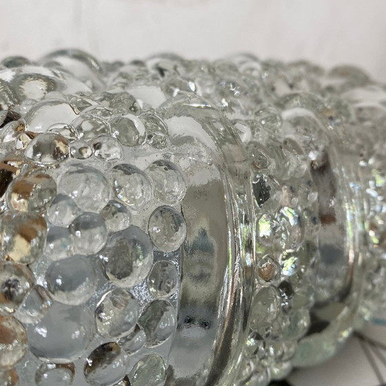 Rectangular wall/ceiling light, clear glass, vintage light fixture from the 1960s or 1970s – Wall lights (photo 5 of 8)