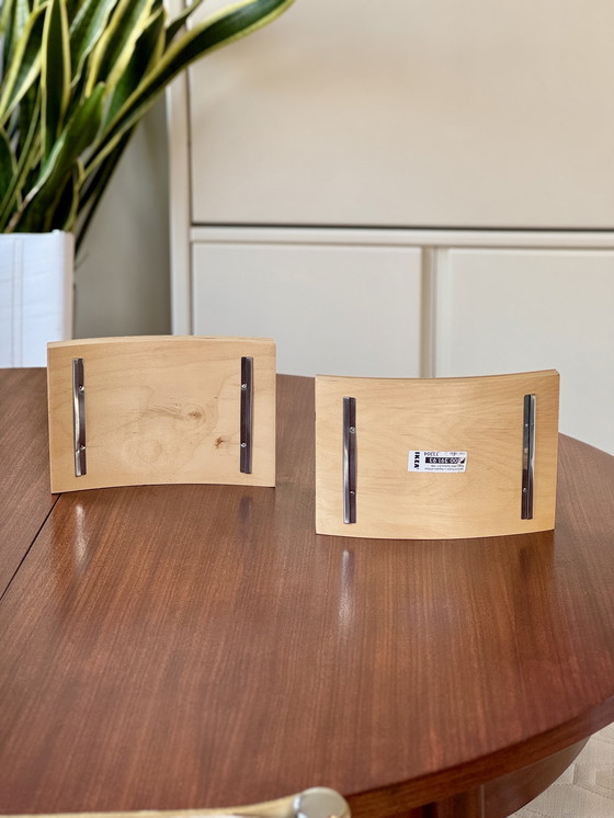 Image 1 of Vintage IKEA picture frames plywood modular Scandinavian design 90s