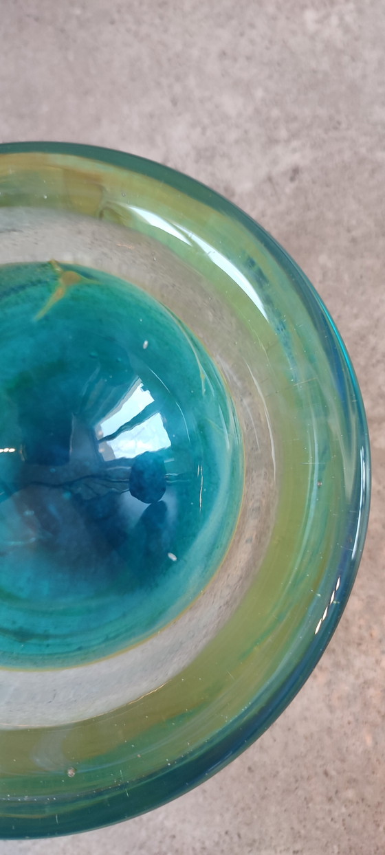 Image 1 of Mdina Glass Bowl, Maltese Art Craft.