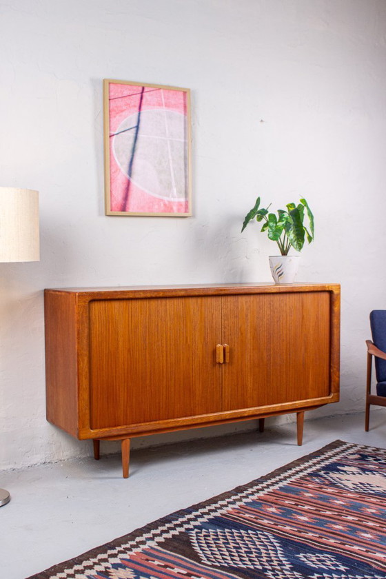 Image 1 of Vintage teak sideboard chest of drawers Danish Silkeborg Mid Century 60s