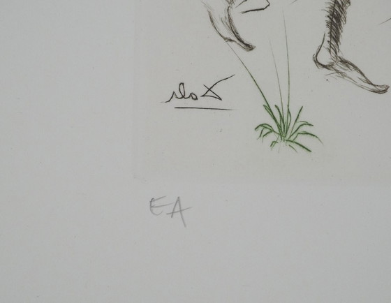 Salvador Dali: Shakespeare: Henry V, Original Signed Engraving – Lithographs & prints, Paper (photo 6 of 6)