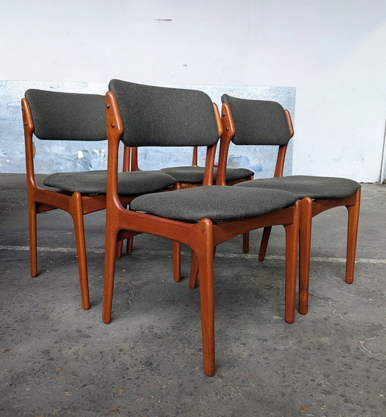 Image 1 of 4 sedie danesi - Erik Buch - O.D. Møbler