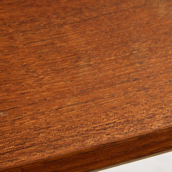 Image 1 of MK9343 Restaurierter Teakholz-Büroschreibtisch