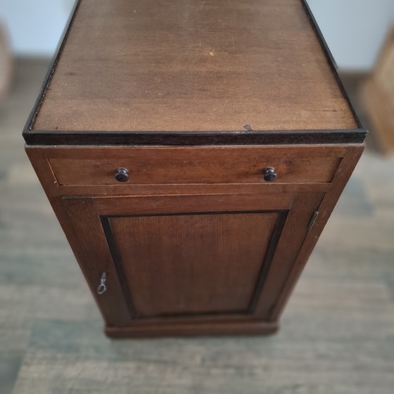 Image 1 of Amsterdam School filing cabinet with drawer