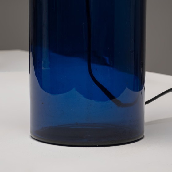 Image 1 of 2x Model 163 Table lamp with Pierre Frey shade