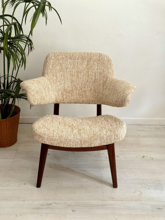 Image 1 of Vintage fauteuil Penguin Chair Louis van Teeffelen Webe 1960