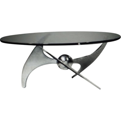 Tavolo brusotti vintage di Fontana, 1970