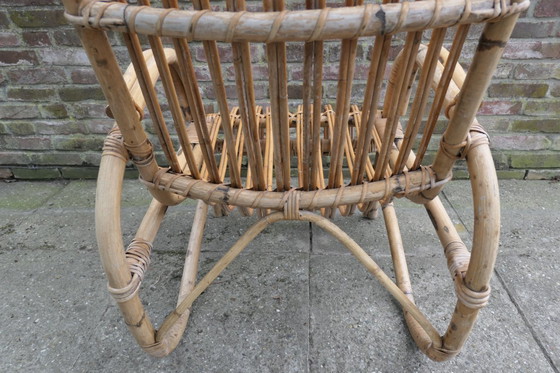 Image 1 of Vintage Rattan Armchair