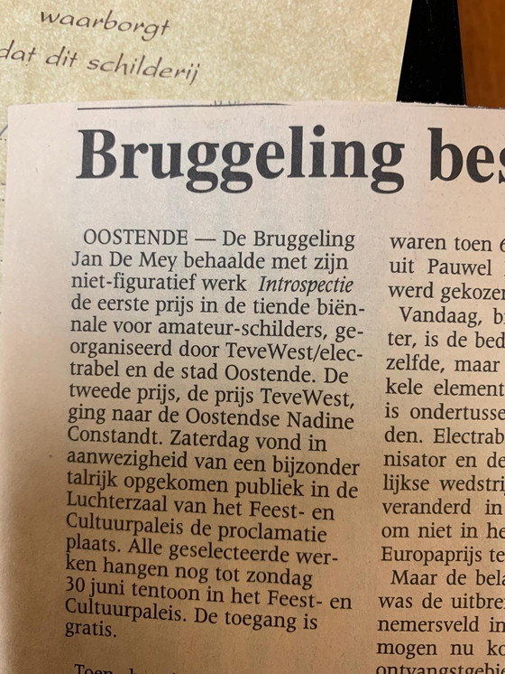 Image 1 of Huile sur tissu de Jan De Mey