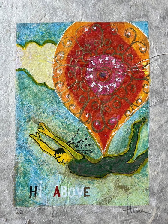 Image 1 of Silkscreen Himajuwita Pakun - Hi Above