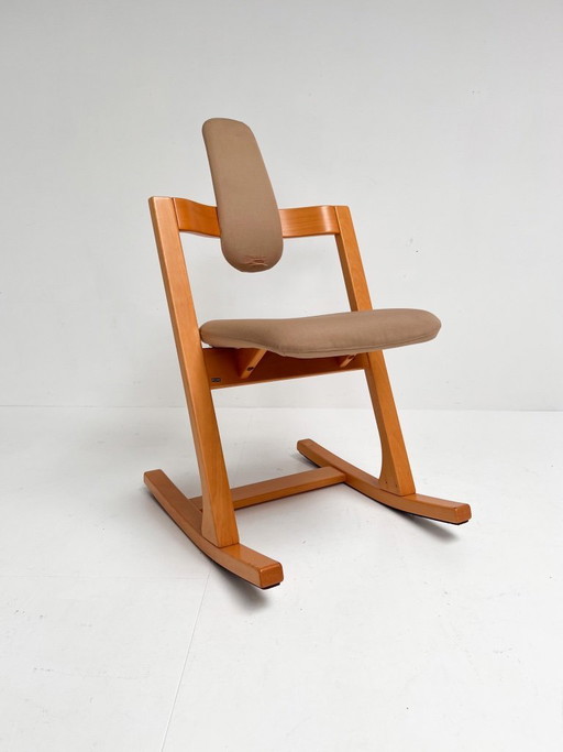 Chaise d'équilibre Stokke Pendulum par Peter Opsvik, années 1980