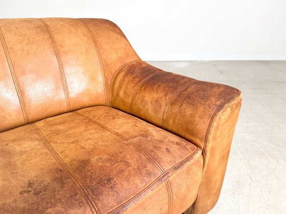 Image 1 of Divano di design in pelle di bufalo a due posti DS44 di De Sede originale