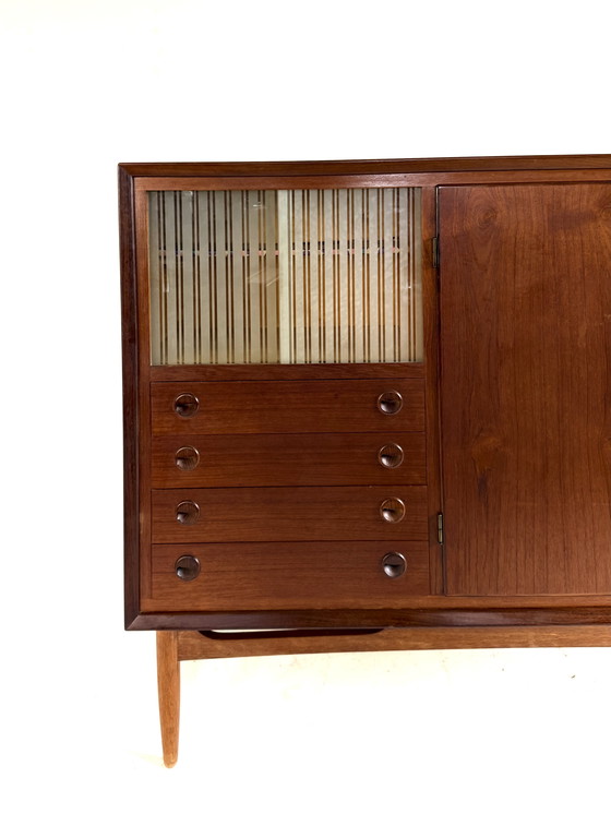 Image 1 of Credenza alta danese vintage in teak anni '60