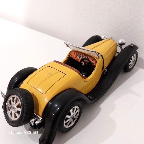 Image 1 of Modello pressofuso d'epoca da regalo di Natale: Bugatti Type 55 (1932) | Pezzo da collezione