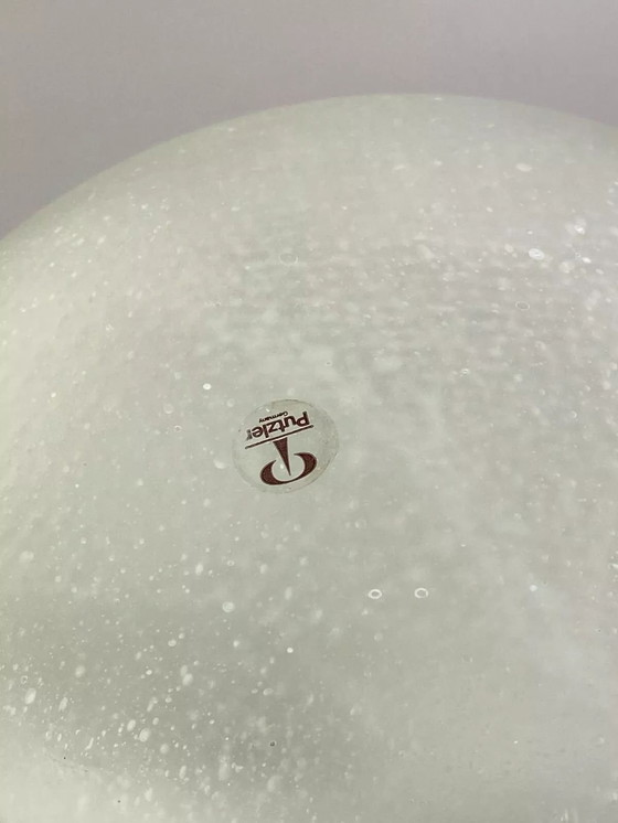 Image 1 of Années 70 Peill & Putzler Plafonnier Verre Space Design Lampe 70s