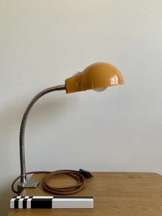 Image 1 of Gele Italiaanse Design Tafellamp | Rimsa 1960