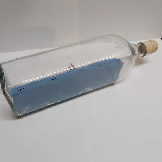 Image 1 of Das Lotsenschiff SS Hawaiian in einer Flasche, amerikanisches C-3 Fracht- und Passagierschiff MNC