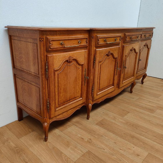 Country Vintage Louis XV Sideboard Wall Cabinet Buffet Cabinet. 504 – Wood (photo 7 of 19)