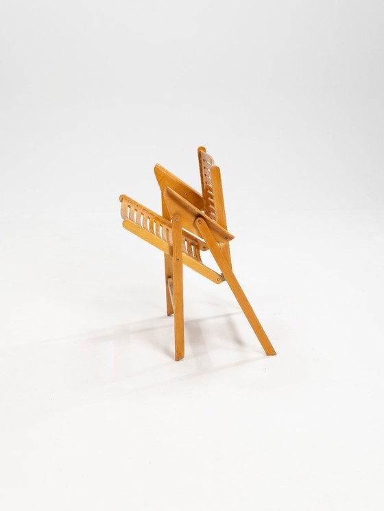 Image 1 of Mid Century Folding Lounge Armchairs Rex Designed by Niko Kralj, Slovenia, 60s