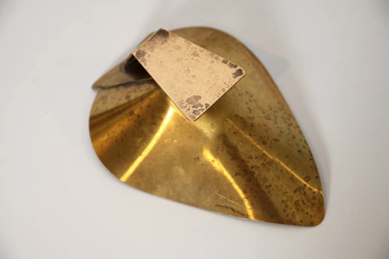 Rare brass Mathieu Matégot vide poche, 1950s – Mategot, Bowls, Mid Century Modern (photo 6 of 11)