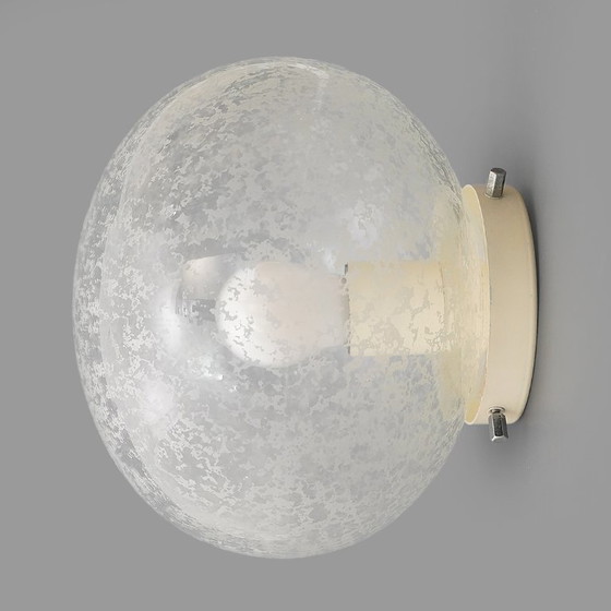 Image 1 of Par de lámparas de pared Stilnovo con difusor de cristal, años 60