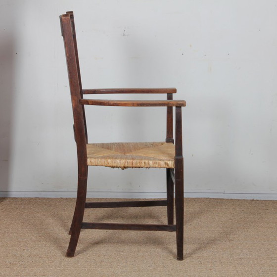 Image 1 of Arts & Crafts fauteuil, Engels werk uit het begin van de 20e eeuw.