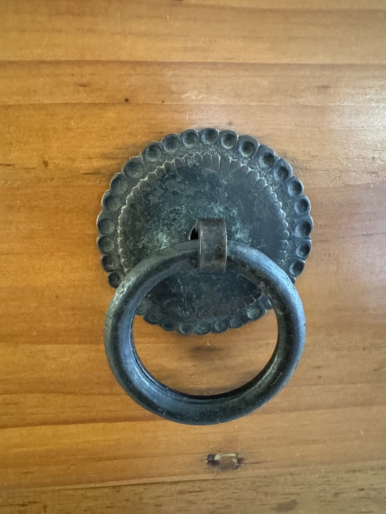 Image 1 of Antique Chinese cabinet 2 doors/2 drawers